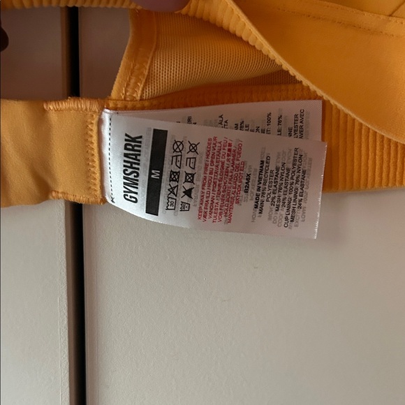 Orange Gymshark Sports Bra - Picture 2 of 4